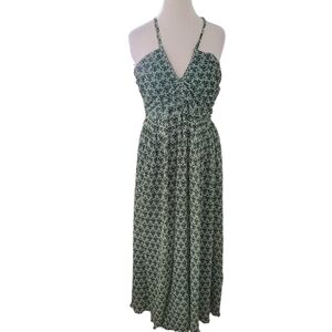 Sincerely Jules Green Floral Maxi Dress